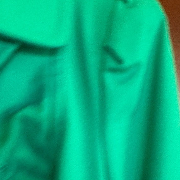 INC International Concepts Teal Ruffle Blazer - Picture 5 of 6